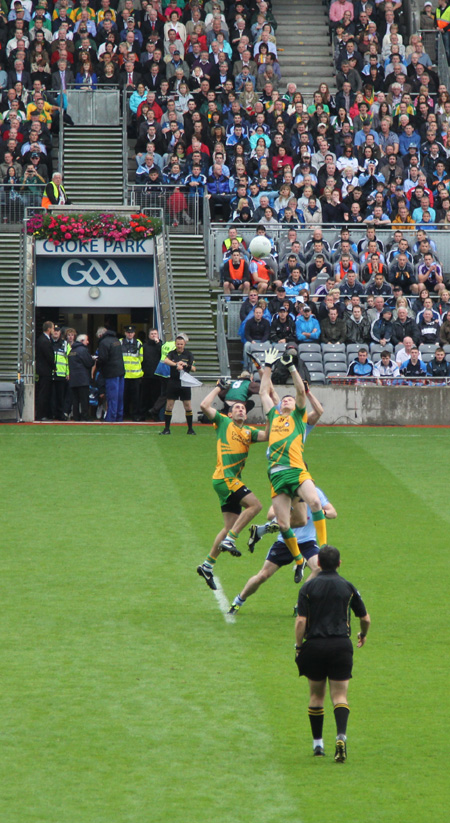 Some shots from the All-Ireland semi-final between Donegal and Dublin.
