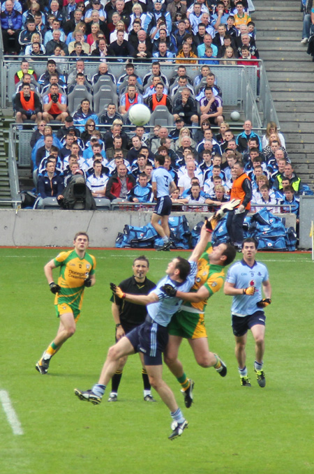 Some shots from the All-Ireland semi-final between Donegal and Dublin.