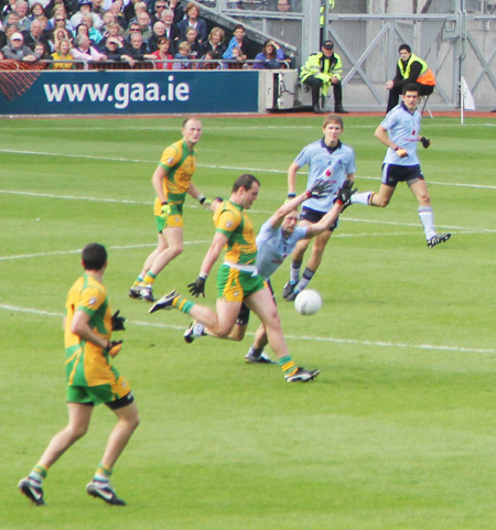 Some shots from the All-Ireland semi-final between Donegal and Dublin.