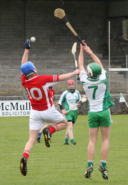 Action from the Alan Ryan - Seamus Grimes tournament.