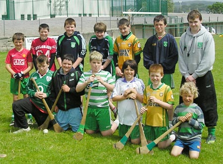 Some aspiring some hurlers.