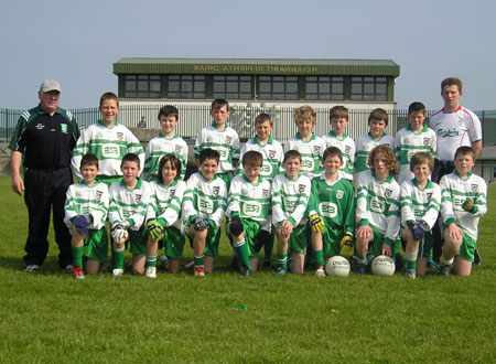 The Aodh Ruadh ‘A’ team which took part in the Willie Rogers Under 12 tournament in Ballyshannon last Saturday.