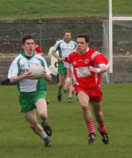 Division 2 action between the Aodh Ruadh v Killybegs.