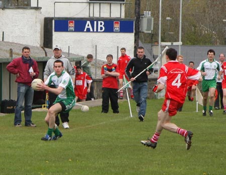 Division 2 action between the Aodh Ruadh v Killybegs.