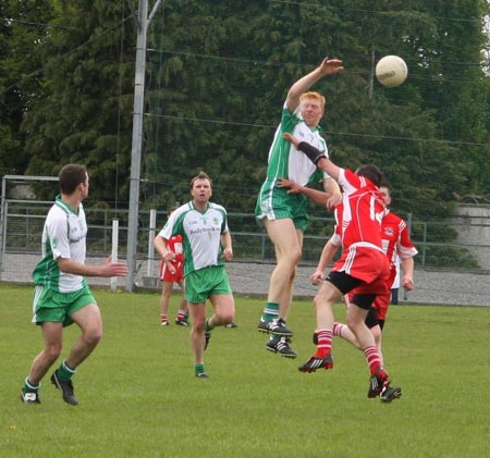 Division 2 action between the Aodh Ruadh v Killybegs.