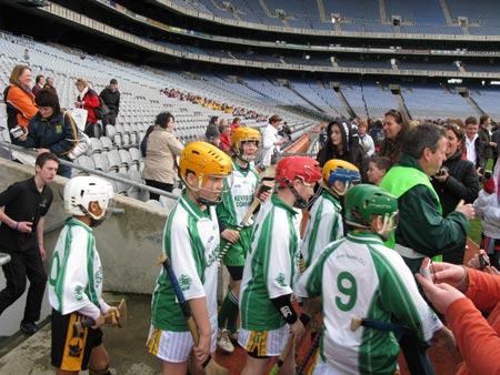 Aodh Ruadh hurlers at Croke Park.