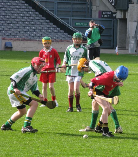 Aodh Ruadh hurlers at Croke Park.