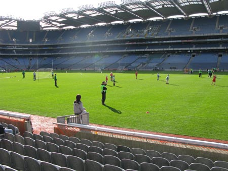 Aodh Ruadh hurlers at Croke Park.