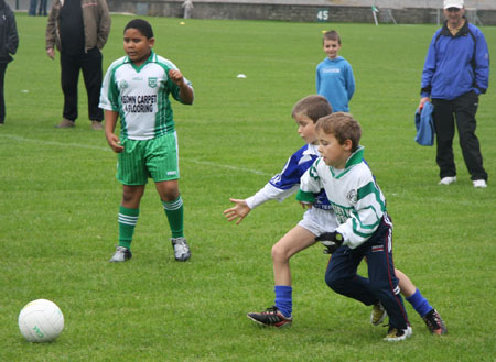 Action from the Aodh Ruadh v Dromore under 8 blitz.