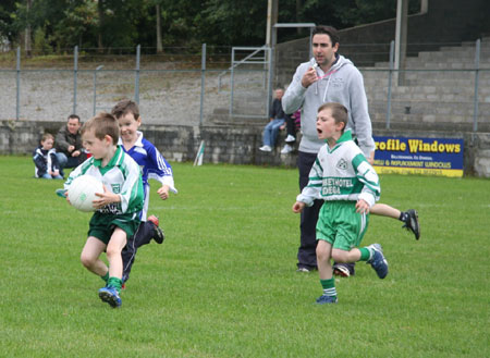 Action from the Aodh Ruadh v Dromore under 8 blitz.