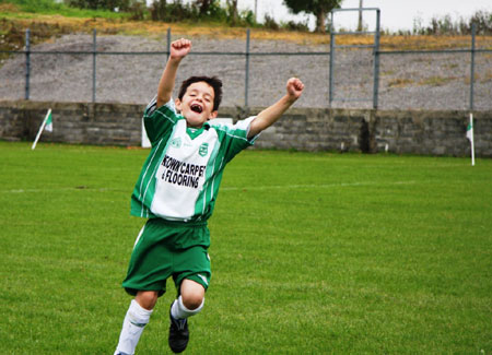 Action from the Aodh Ruadh v Dromore under 8 blitz.