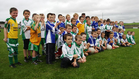 Action from the Aodh Ruadh v Dromore under 8 blitz.