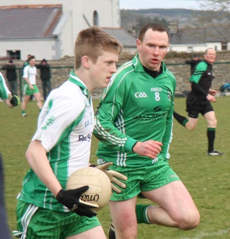 Division 2 action between the Aodh Ruadh v MacCumhaill's.