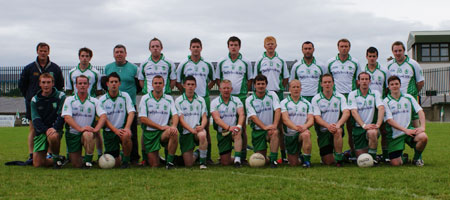 The Aodh Ruadh team ahead of division two encouter with Termon.