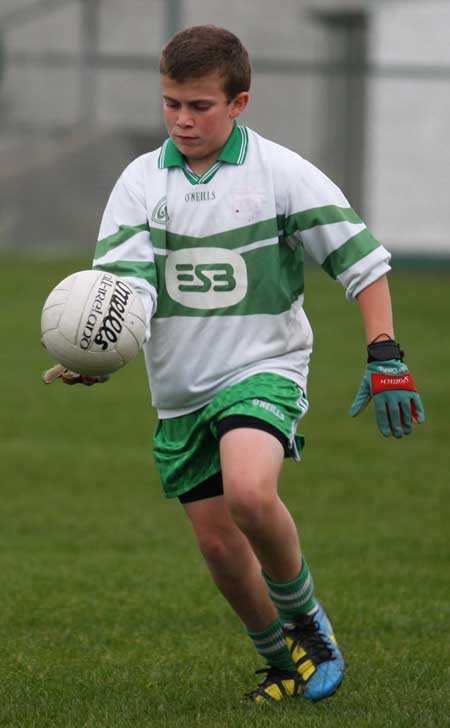 Action from the Bakery Cup final.