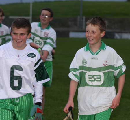 Action from the Bakery Cup final.