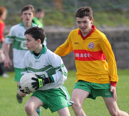 Action from the 2011 Bakery Cup final.