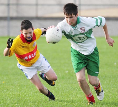 Action from the 2011 Bakery Cup final.
