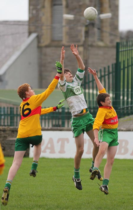 Action from the 2011 Bakery Cup final.