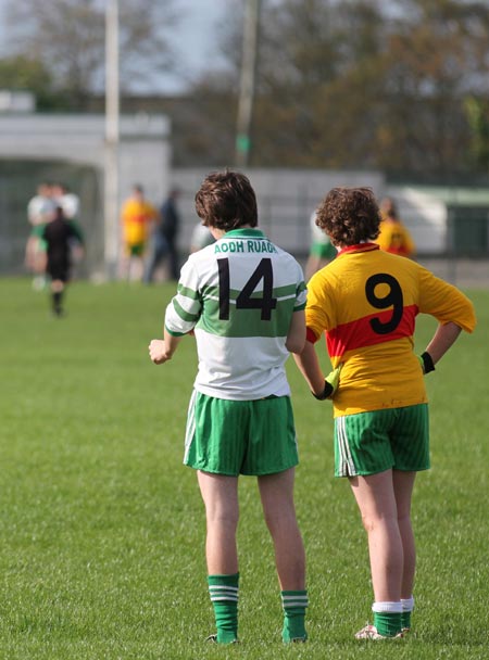 Action from the 2011 Bakery Cup final.