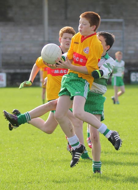 Action from the 2011 Bakery Cup final.