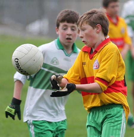 Action from the 2011 Bakery Cup final.