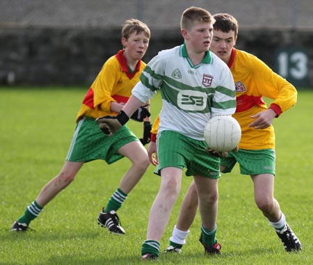 Action from the 2011 Bakery Cup final.