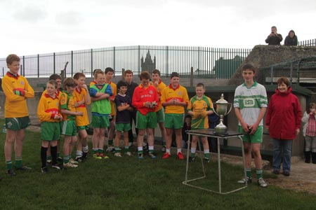 Action from the 2011 Bakery Cup final.