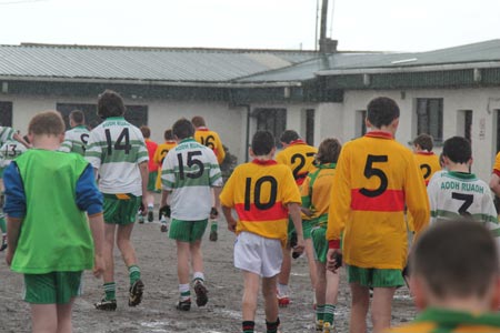 Action from the 2011 Bakery Cup final.