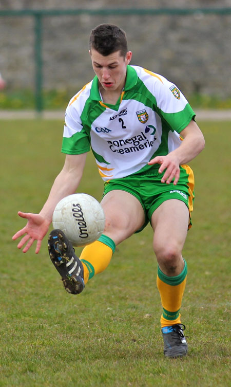 Action from the under Buncrana Cup.