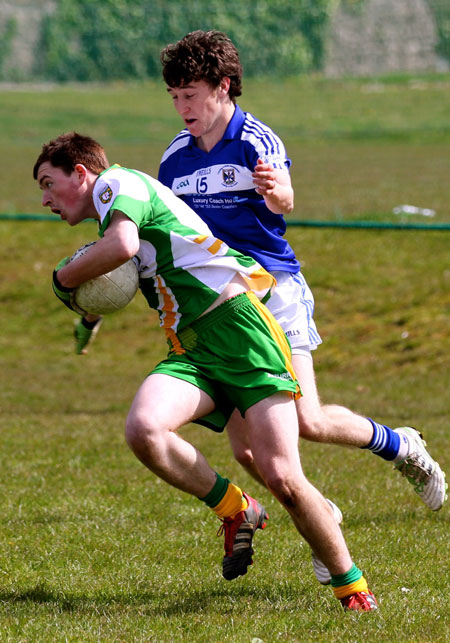 Action from the under Buncrana Cup.