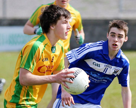 Action from the under Buncrana Cup.