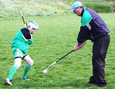 Paudie Butlers coaching visit to Aodh Ruadh.