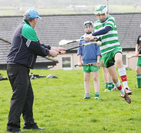 Paudie Butlers coaching visit to Aodh Ruadh.