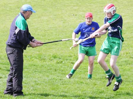 Paudie Butlers coaching visit to Aodh Ruadh.