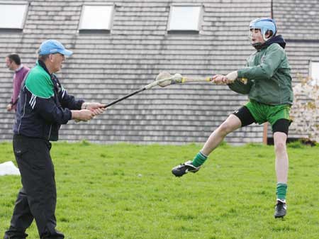 Paudie Butlers coaching visit to Aodh Ruadh.