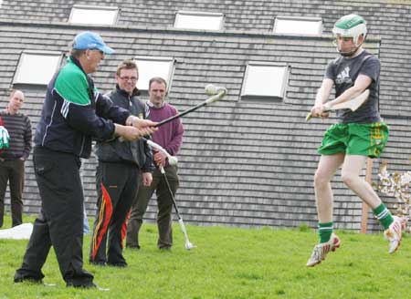 Paudie Butlers coaching visit to Aodh Ruadh.