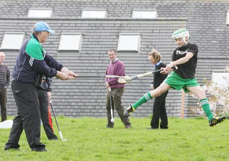 Paudie Butlers coaching visit to Aodh Ruadh.