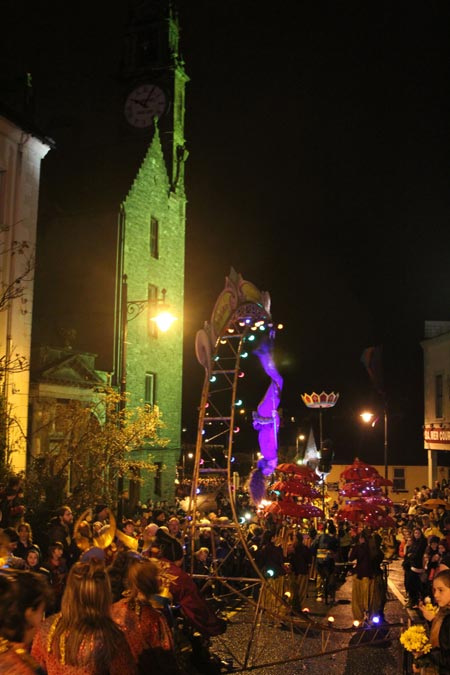 Scenes from the closing carnival of the Bluestacks Festival in Ballyshannon.