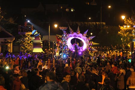 Scenes from the closing carnival of the Bluestacks Festival in Ballyshannon.