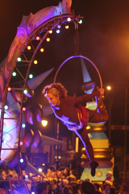 Scenes from the closing carnival of the Bluestacks Festival in Ballyshannon.