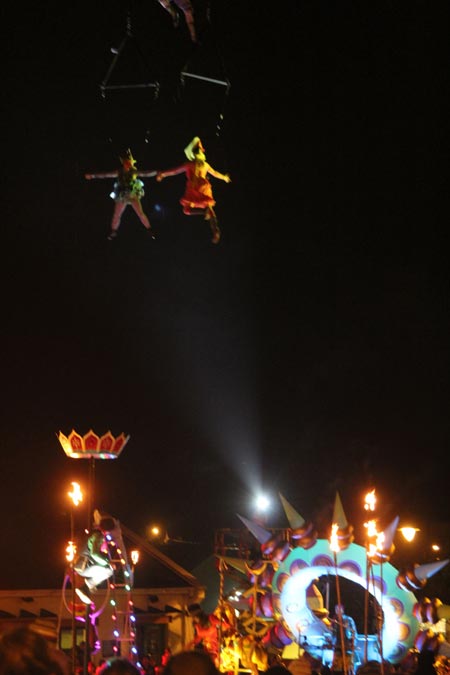 Scenes from the closing carnival of the Bluestacks Festival in Ballyshannon.