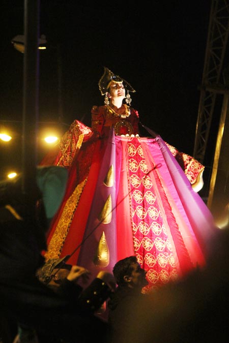 Scenes from the closing carnival of the Bluestacks Festival in Ballyshannon.