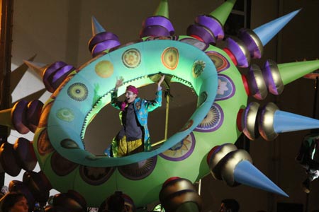 Scenes from the closing carnival of the Bluestacks Festival in Ballyshannon.
