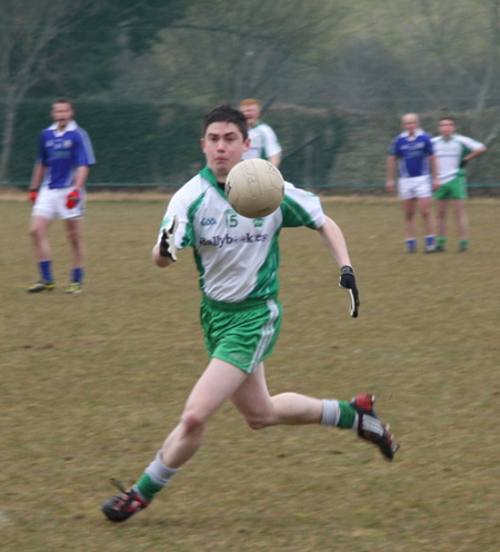 Action from the Aodh Ruadh v Galbally challenge match.