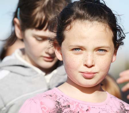 Action from the 2011 community games in Father Tierney Park.