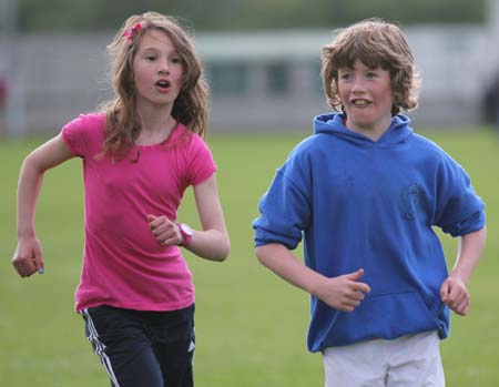 Action from the 2011 community games in Father Tierney Park.