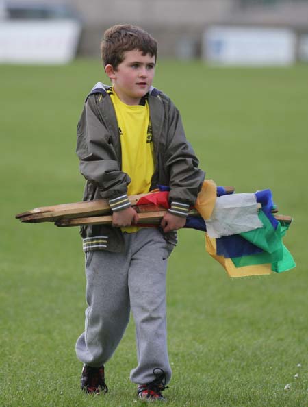 Action from the 2011 community games in Father Tierney Park.