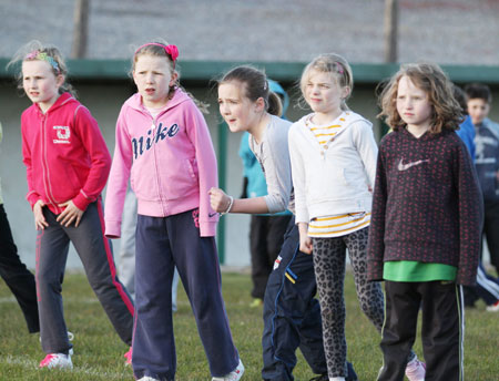 Action from the 2012 community games in Father Tierney Park.