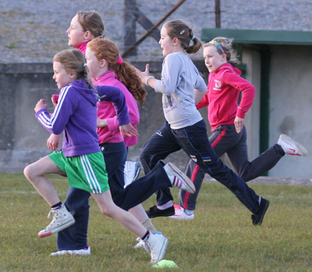 Action from the 2012 community games in Father Tierney Park.